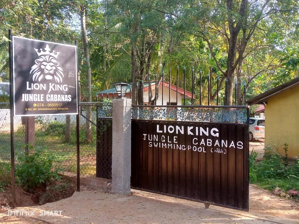 Lion King Jungle Cabanas Sigiriya Exteriör bild