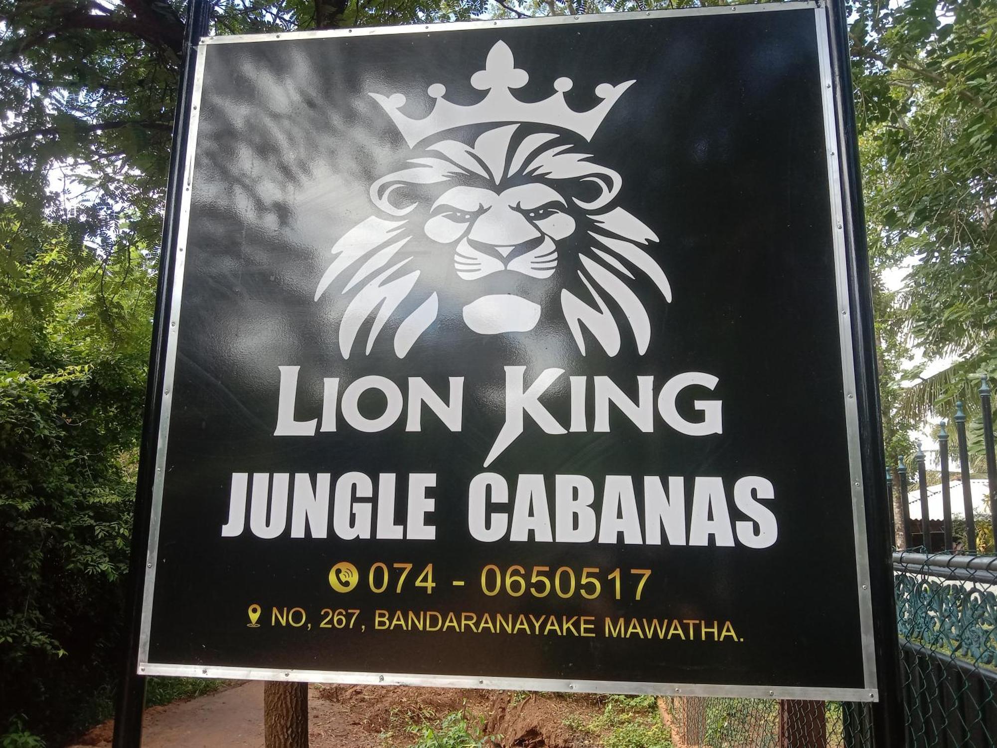 Lion King Jungle Cabanas Sigiriya Exteriör bild